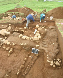 Mosfell Archaeological Project Excavation Site