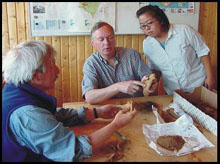 Team Members Discuss Mosfell Archaeological Project Findings